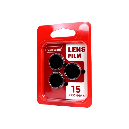 Ven-Dens LensProtector, Apple Iphone 15 Pro/15 Pro Max, Kamera lencse védőüveg