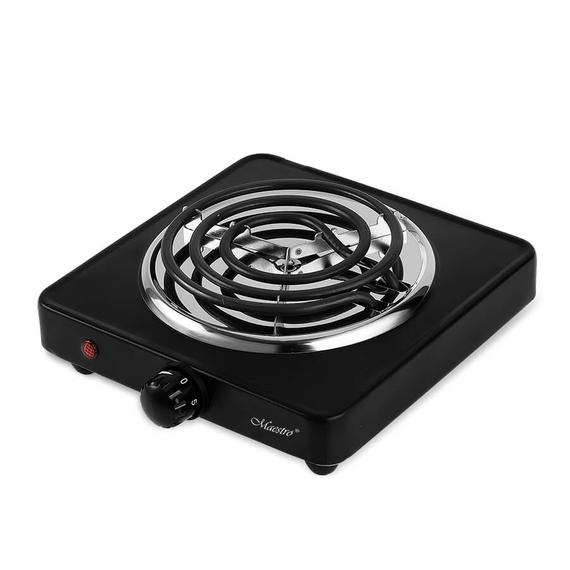 Maestro MR-770-1 1000W 1 zónás fekete elektromos főzőlap
