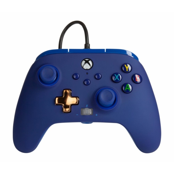 PowerA EnWired Xbox Series X|S, Xbox One, PC Vezetékes Midnight Blue kontroller