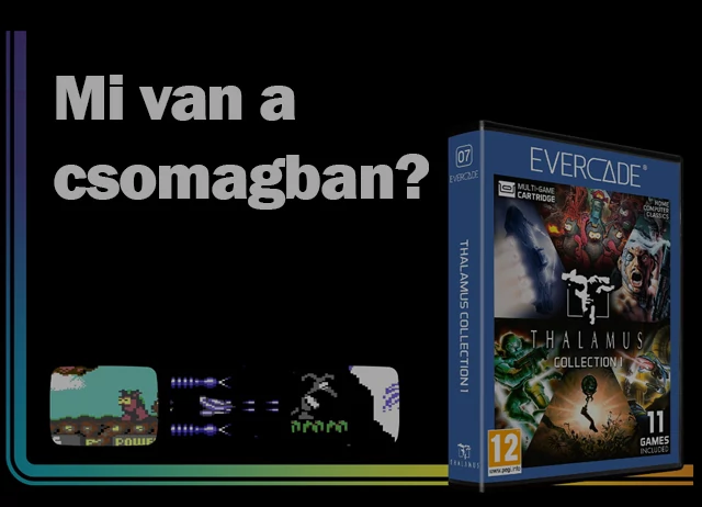 Evercade Thalamus Collection: Mi van a csomagban?