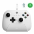 Kép 1/9 - 8Bitdo Ultimate 3-mode, Xbox Series X|S, Xbox One, PC, Mobil, Hall-Effect, Fehér, Vezeték nélküli kontroller