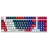 Imagine 1/6 - Tastatura cu fir, A4TECH Bloody S98 Sports, Mecanic (BLMS Red Switch), Iluminare RGB, eSport Gaming, US, Navy