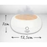 Kép 8/15 - Adler AD 7969, 3in1, 70 ml, 25m2, USB, Aromaterápia, Fehér, Ultrahangos párásító