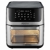 Obraz 1/6 - Brock DA 1000 BK, Air fryer, 1800 W, 12L, 40-200°C, Okno, Digitálna, Čierna, Teplovzdušná rúra