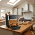 Obraz 6/6 - Brock DA 1000 BK, Air fryer, 1800 W, 12L, 40-200°C, Okno, Digitálna, Čierna, Teplovzdušná rúra