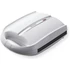 Imagine 1/3 - Aparat de facut sandvisuri, Brock SSM 3008 WH, 1400 W, 8-felii, Izolat termic, Alb