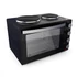 Obraz 2/11 - Brock TO 3002 B, 1500 W, 30 L, 100-230°C, funkcia gril, varná doska, čierna, elektrická minirúra