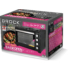 Kép 2/2 - Brock TO 4802 BK, 2000 W, 48 L, 100-230°C, Beépített főzőlap, Fekete, Elektromos Mini sütő