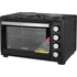Kép 1/2 - Brock TO 4802 BK, 2000 W, 48 L, 100-230°C, Beépített főzőlap, Fekete, Elektromos Mini sütő