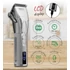 Obraz 7/17 - Camry CR 2835S, 100W, 7000 ot./min., LCD, keramická čepeľ, strieborná, akumulátorová, elektrický zastrihávač vlasov
