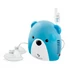Imagine 3/4 - Inhalator cu compresor, Esperanza ECN004, Teddy Bear, 10 ml, 0.3 ml/p, Albastru