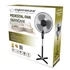 Obraz 2/2 - Esperanza EHF001KE, Hurricane, 50W, 40cm, 3-rýchlostná, oscilačná, čierno-sivá, stojaci ventilátor