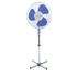Kép 1/2 - Esperanza EHF001WB HURRICANE 50W, 40 cm, Szabályozható Fehér-Kék álló ventilátor