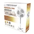 Obraz 2/2 - Esperanza EHF001WE, Hurricane, 50W, 40cm, 3-rýchlostný, oscilačný, bielo-sivý, stojaci ventilátor