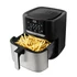 Obraz % s -Esperanza EKA004 Pollo Fritto, 1600 W, 8L, 10 Program, Černá-nerezová ocel, Horkovzdušná trouba