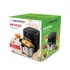 Obraz % s -Esperanza EKA004 Pollo Fritto, 1600 W, 8L, 10 Program, Černá-nerezová ocel, Horkovzdušná trouba