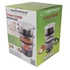 Imagine 5/5 - Aparat cu aburi pentru alimente, Esperanza EKG009, Volcano, 400 W, 7,5L, Temporizator, Otel inoxidabil, Negru