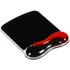 Imagine 1/2 - Kensington K62402 DuoGel, 240x182x25 mm, Pad cu gel, Negru-Roșu, Pad pentru mouse cu suport pentru încheietura mâinii
