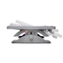 Obraz 9/13 - Kensington K50345 SoleMate Pro Elite, 340x91x530 mm, Nastaviteľná, Ergonomická, Sivá, Opierka nôh