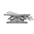 Obraz 9/13 - Kensington K50409 SoleMate Pro, 340x91x530 mm, Nastaviteľná, Ergonomická, Sivá, Opierka nôh