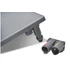 Obraz 8/11 - Kensington K50416 SoleMate, 340x45x450 mm, nastavenie sklonu a sklonu, sivá, opierka nôh