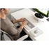 Imagine 8/10 - Kensington K50437 ErgoSoft, 210x240x195 mm, pernă de gel, gri, mouse pad cu suport pentru încheietură