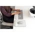 Imagine 9/10 - Kensington K50437 ErgoSoft, 210x240x195 mm, pernă de gel, gri, mouse pad cu suport pentru încheietură