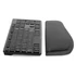 Imagine 3/8 - Kensington K52800 ErgoSoft, 101x10x432 mm, umplut cu gel, negru, suport pentru încheietura mâinii pentru tastatură
