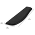 Imagine 4/8 - Kensington K52800 ErgoSoft, 101x10x432 mm, umplut cu gel, negru, suport pentru încheietura mâinii pentru tastatură