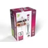 Imagine 6/6 - Mixer, LaFe BRK-002A, 400 W, 700 ml, 2 viteze, Turbo, Alb-Roz