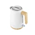 Kép 2/8 - LaFe Scandi, 2200W, 1.7 L, STRIX vezérlő, 360°, Rozsdamentes acél, Fehér, Elektromos vízforraló