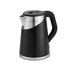 Obraz 1/9 - LaFe Elegant, 1,8 l, 1800 W, dvojitá stena, Cool touch, vodný filter, plast/oceľ, čierna, rýchlovarná kanvica