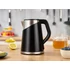 Obraz 8/9 - LaFe Elegant, 1,8 l, 1800 W, dvojitá stena, Cool touch, vodný filter, plast/oceľ, čierna, rýchlovarná kanvica