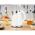 Obraz 7/9 - LaFe Elegant, 1,8 L, 1800 W, Dvojitá stena, Cool touch, Vodný filter, Plast/Ocel, Biela, Rýchlovarná kanvica