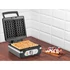 Kép 6/7 - LaFe Waffle Master, 1400W, 2 XXL szeletes, 8 fokozat, Tapadásmentes, Műanyag-acél, Gofrisütő