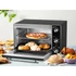 Imagine 4/10 - Mini cuptor electric, LaFe PIW-005, 1800W, 48 L, 90-230 C, Cool-touch, Grill, Negru