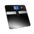 Obraz 6/6 - LaFe WLS0030, max. 150 kg, LCD, analýza tela, sklo, čierna-nehrdzavejúca oceľ, digitálna váha do kúpeľne