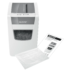 Kép 8/9 - Leitz IQ Slim Home Office, 23 liter, Konfetti vágás, P-4, 1,8 m/perc, Fehér, Iratmegsemmisítő