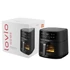 Imagine 2/13 - Cuptor cu aer cald, Lovio PureFry XL Smart, Air fryer, 1500W, 6 liter, 7+1 program, WiFi, Negru