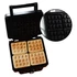Imagine 6/13 - Aparat de facut vafe, Lovio LVWF001BK, 1400W, 4 felii, Controlul temperaturii, Antiaderente, Negru