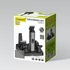 Imagine 5/7 - Maestro MR-661, 6 în 1, 5 W, 800 mAh, Multifuncțional, Negru, Fără fir, Set aparat de ras și tuns