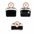 Obraz 7/9 - Manta RDI918B, 5W RMS, FM/AW/SW, Bluetooth, Solar, Čierna, Prenosné rádio