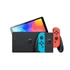Imagine 5/5 - Nintendo Switch OLED, 7”, 64 GB, Wi-Fi, Neon Red & Neon Blue Joy-Con, Negru, Consolă de jocuri