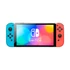 Imagine 4/5 - Nintendo Switch OLED, 7”, 64 GB, Wi-Fi, Neon Red & Neon Blue Joy-Con, Negru, Consolă de jocuri