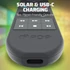 Obraz % s -PDP Solis, Xbox Series X|S, Xbox One, Official, Solární panel, USB typu C, Černá, Dálkové ovládání konzole