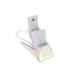 Imagine 7/13 - Statie de incarcare, PDP Afterglow Wave, PlayStation 5, DualSense, RGB Iluminare, Alb
