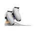 Imagine 8/13 - Statie de incarcare, PDP Afterglow Wave, PlayStation 5, DualSense, RGB Iluminare, Alb