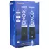 Kép 2/5 - Paladone, PlayStation 5®, Liquid Dancing, 28 cm, USB, Gamer, Vezetékes, Fekete, Asztali lámpa