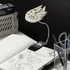 Kép 9/9 - Paladone, Star Wars - Millennium Falcon, 20 cm, Elem, Fekete-Fehér, Asztali lámpa