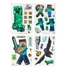 Obraz 3/5 - Paladone Window Cling Decals, Minecraft, Official, Dekoratív matrica csomag